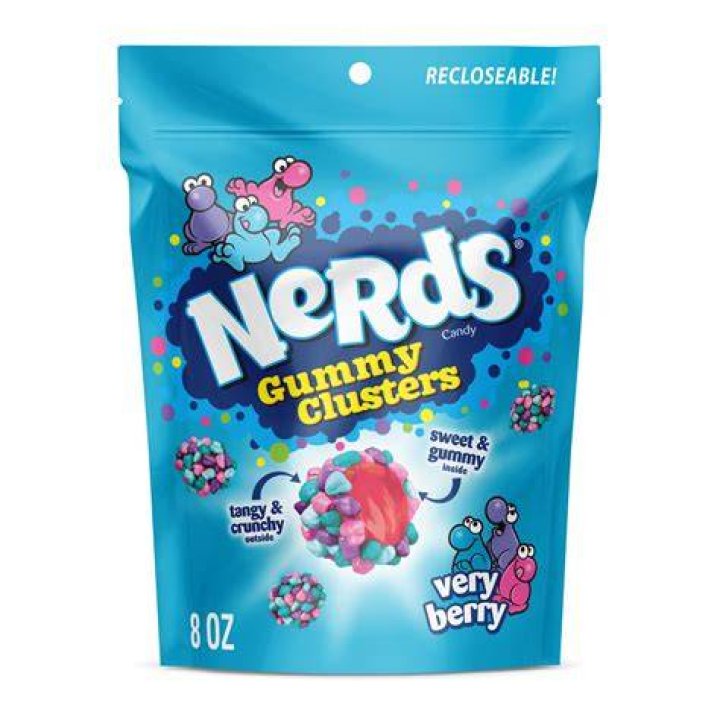 Nerds Gummy Clusters Very Berry 3 oz Pouch