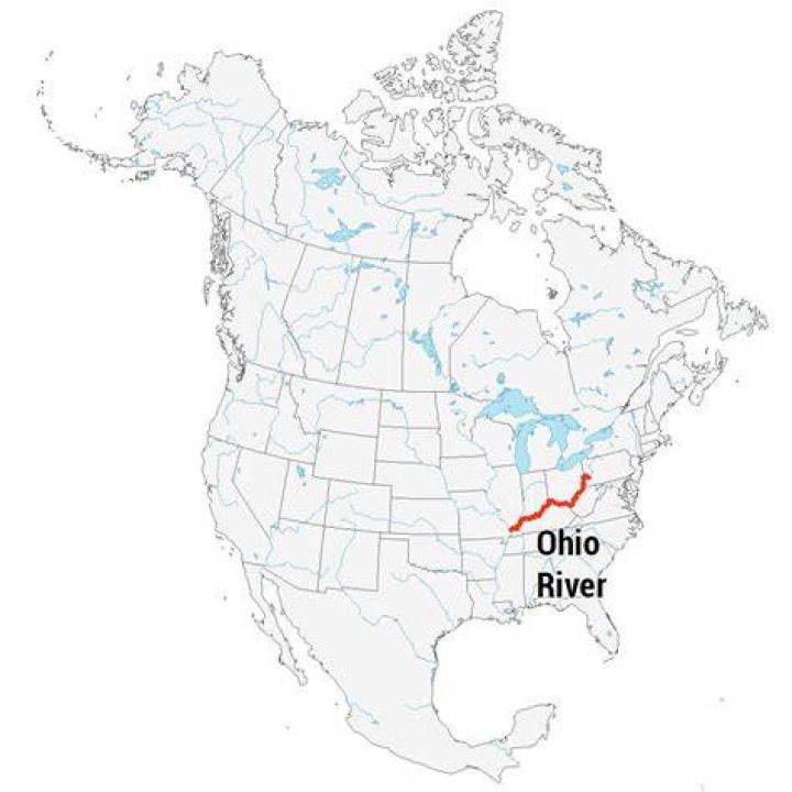 Ohio River -Longest Rivers In The U.S.