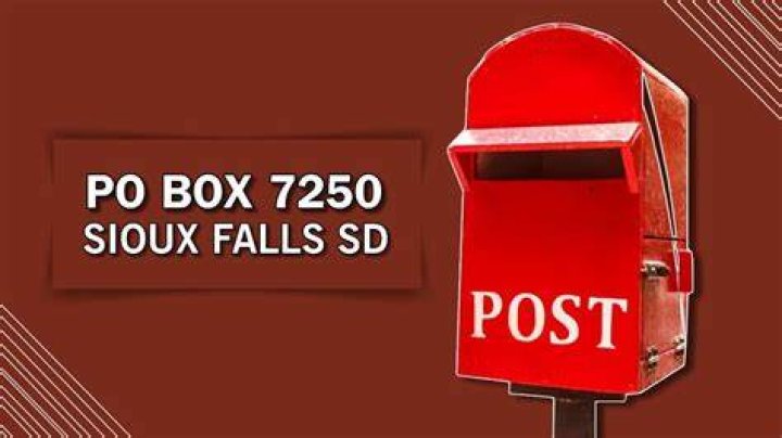 Po Box 7250 Sioux Falls Sd Fill Online, Printable, Fillable, Blank
