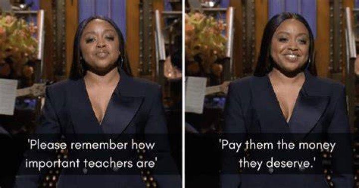 Quinta Brunson speaks out for teachers on SNL Scoop Upworthy
