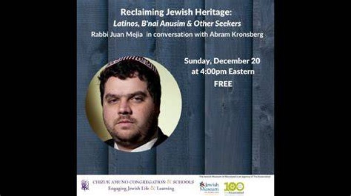 Reclaiming Jewish Heritage Latinos, B&rsquo;nai Anusim & Other Seekers