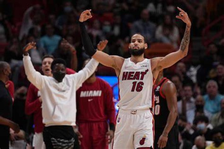 Report Miami Heat rising star limited in practice ahead of contest vs