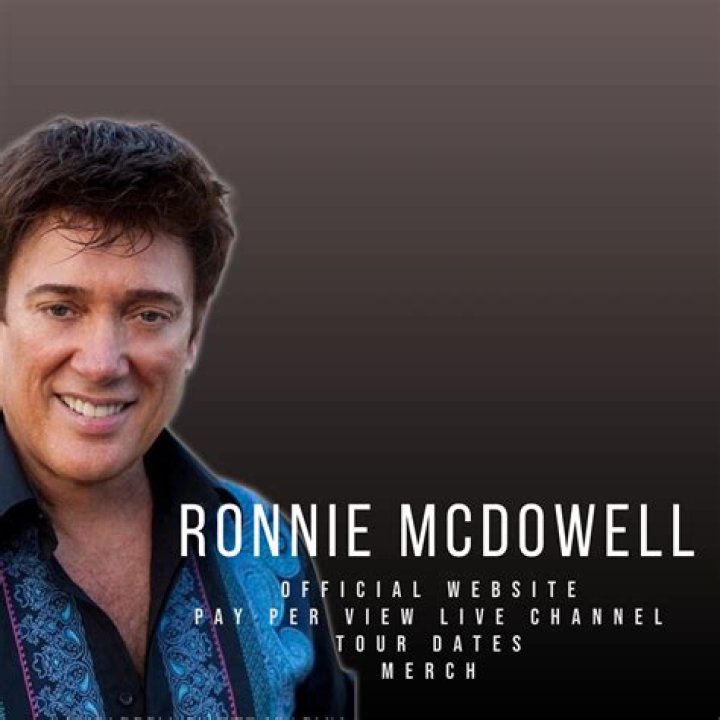 Ronnie McDowell 26 years and counting Entertainment