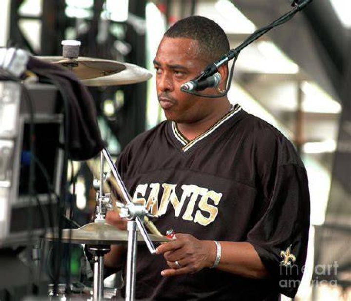 Russell Batiste Jr. on Drums with The Funky Meters Photograph by David