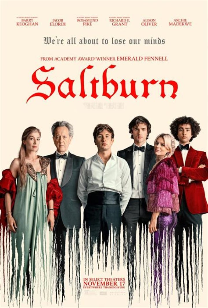 Saltburn Movie (2023) Cast & Crew, Release Date, Story, Budget