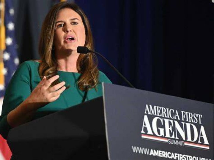 Sarah Huckabee Sanders Elected First Female Governor of Arkansas