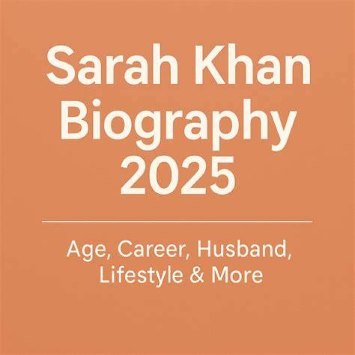 Sarah Khan &rlm; (Full Biography), Height, Weight, Age, Husband, & More