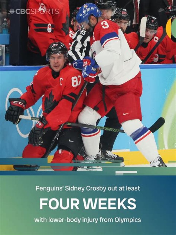 Sidney Crosby out with concussionlike symptoms CBS News