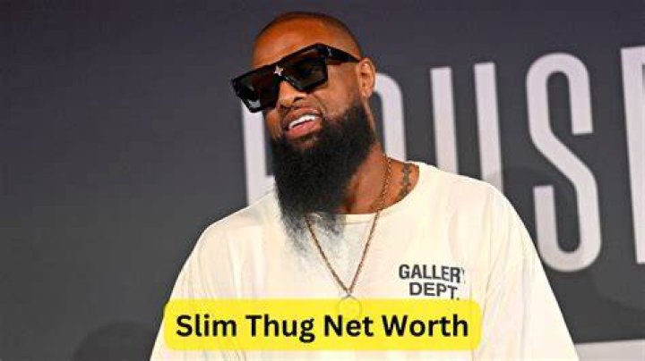 Slim Thug Net Worth in 2023 How Rich is He Now? News