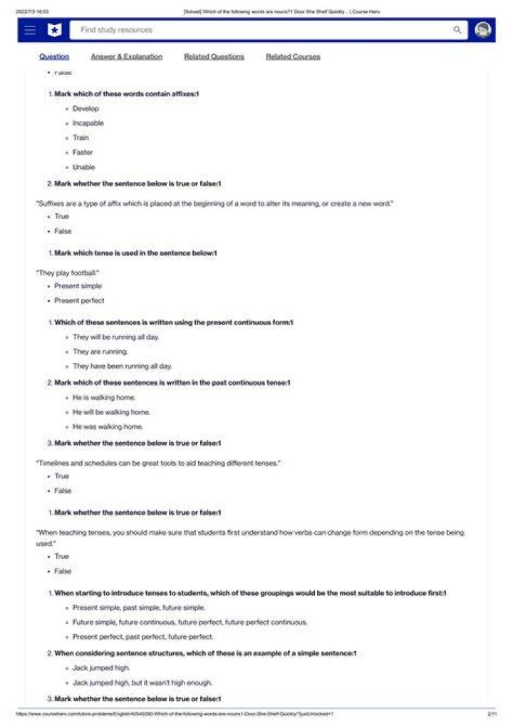 Solved Which of the following is true? Select all that ap