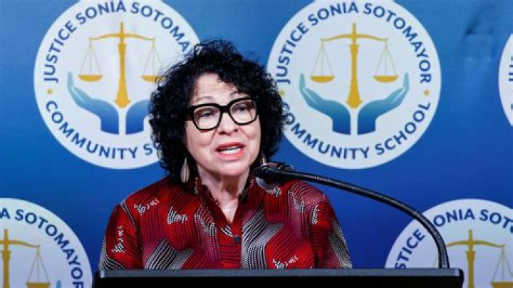 Sonia Sotomayor Latina Associate Justice of SCOTUS voted to legalize