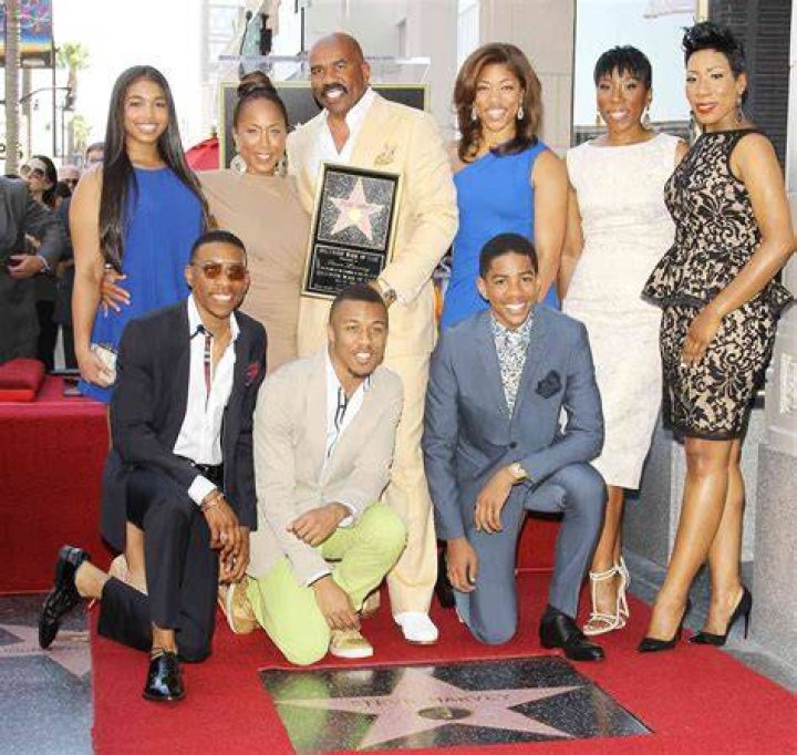 Steve Harvey Family Photo Album
