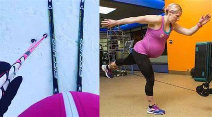 Strong, With Child. How Kikkan Randall Keeps &lsquo;Pregnant Fit&rsquo; GearJunkie