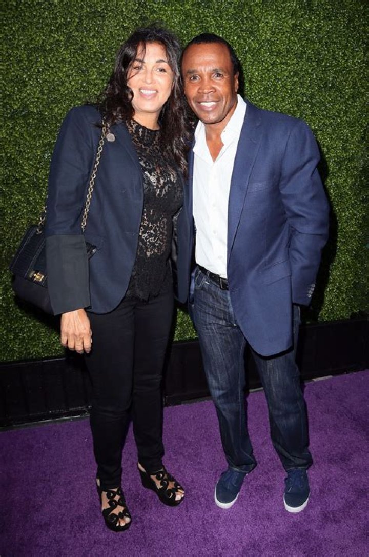 Sugar Ray Leonard And Wife Bernadette At The 3rd Annual Pink Party