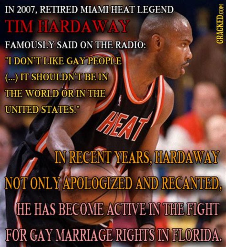Tim Hardaway gay comments shouldn&rsquo;t keep him from NBA Hall of Fame