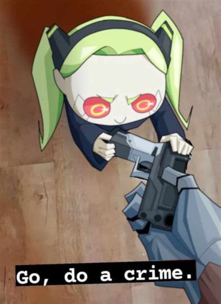 Time to commit warcrimes Cyberpunk Edgerunners Know Your Meme