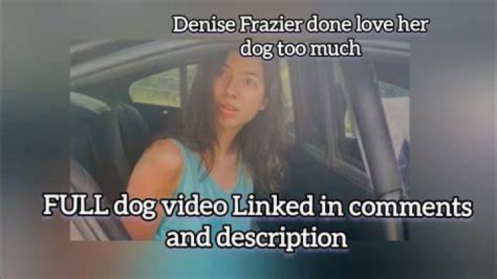 Video Of Denise Frazier Dog Leaked on Reddit Twitter Unitary News