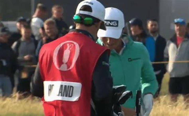 Viktor Hovland pooped on by bird at Open Championship 'I just got s&mdash;t on'