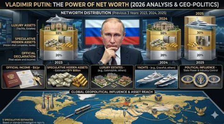 Vladimir Putin Net Worth Explored as the Russian President Ordered a