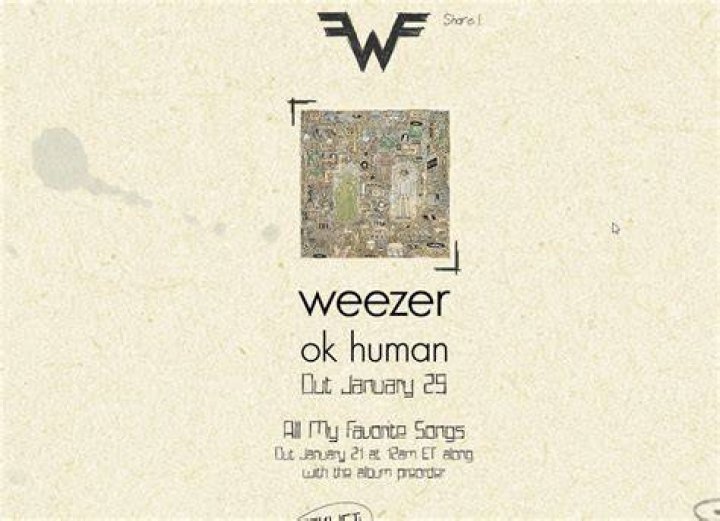 Weezer OK Human (January 29, 2021) &bull; Page 72 &bull; forum.chorus.fm