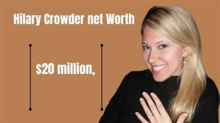 What Is Hilary Crowder net worth In 2023?